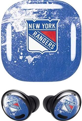 Skinit Decal Audio Skin Compatible with Samsung Galaxy Buds Pro - Officially Licensed NHL New York Rangers Frozen Design in Saudi Arabia