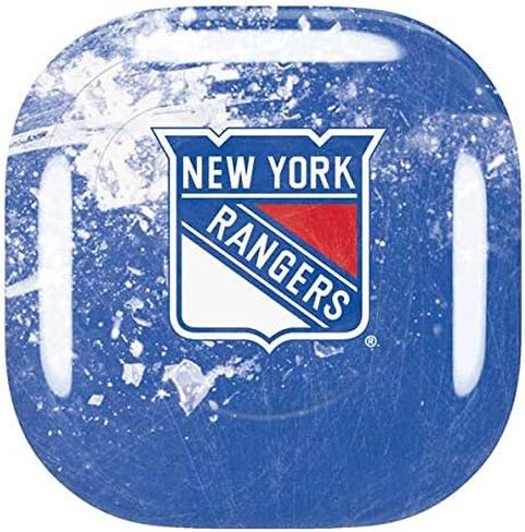 Skinit Decal Audio Skin Compatible with Samsung Galaxy Buds Pro - Officially Licensed NHL New York Rangers Frozen Design in Saudi Arabia