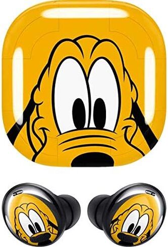 Skinit Decal Audio Skin Compatible with Galaxy Buds Pro - Officially Licensed Disney Friends Pluto Up Close Design in Saudi Arabia