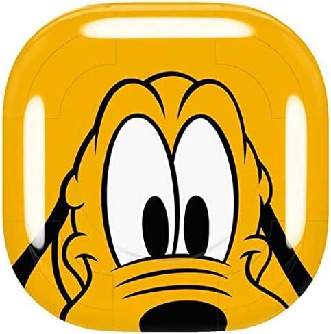 Skinit Decal Audio Skin Compatible with Galaxy Buds Pro - Officially Licensed Disney Friends Pluto Up Close Design in Saudi Arabia