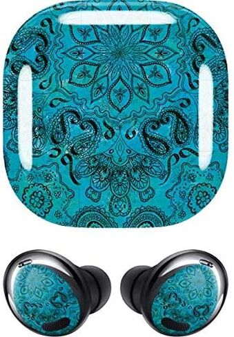Skinit Decal Audio Skin Compatible with Samsung Galaxy Buds Pro Originally Designed Blue Zen Design in Saudi Arabia
