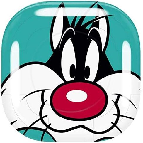 Skinit Decal Audio Skin Compatible with Samsung Galaxy Buds Pro - Officially Licensed Warner Bros Sylvester Zoomed in Design in Saudi Arabia