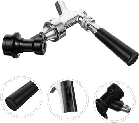 كوب بيرة ستانلس ستيل الحنفية موزع مع الكرة قفل البرميل الحنفية الحنفية للاستخدام البيرة وفي الهواء الطلق سهلة التركيب تصميم تسرب in Kuwait