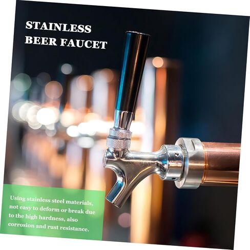 كوب بيرة ستانلس ستيل الحنفية موزع مع الكرة قفل البرميل الحنفية الحنفية للاستخدام البيرة وفي الهواء الطلق سهلة التركيب تصميم تسرب in Kuwait