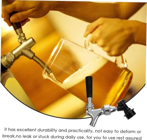 كوب بيرة ستانلس ستيل الحنفية موزع مع الكرة قفل البرميل الحنفية الحنفية للاستخدام البيرة وفي الهواء الطلق سهلة التركيب تصميم تسرب in Kuwait