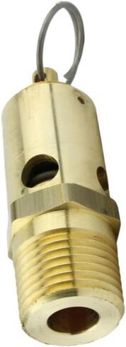 SRV390-1/2-200 صمام ضغط تخفيف ضغط الهواء - لاستبدال أجزاء ضاغط كونرادر - صمام تخفيف ضغط الخزان الآمن / صمام إيقاف الخزان - 1/2 بوصة NPT 200 PSI 363 SCFM L: 2-3/4 بوصة 250 درجة فهرنهايت نحاس in Kuwait