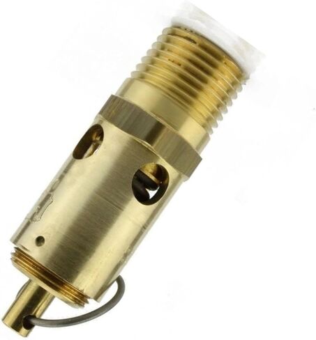 SRV390-1/2-150 صمام ضغط تخفيف ضغط الهواء - لاستبدال أجزاء ضاغط كونرادر - صمام تخفيف ضغط الخزان الآمن / صمام إيقاف الخزان 1/2 بوصة NPT150 ​​PSI 278 SCFM L: 2-3/4 بوصة 250 درجة فهرنهايت نحاس in Kuwait