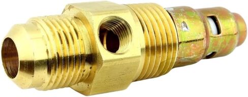 CTF1212 Air Compressor Check Valve - for Conrader Air Compressor Parts Replacement - in tank compressor check valve - 1/2" Flare x 1/2" Male NPT Total Length- 2-13/16" Solid Brass in Saudi Arabia