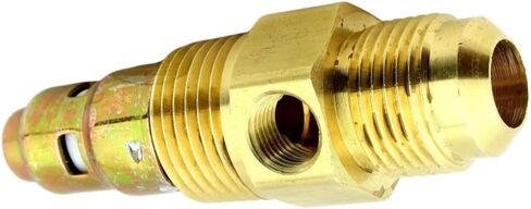 CTF1212 Air Compressor Check Valve - for Conrader Air Compressor Parts Replacement - in tank compressor check valve - 1/2" Flare x 1/2" Male NPT Total Length- 2-13/16" Solid Brass in Saudi Arabia
