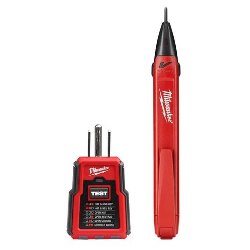 Milwaukee Electric - Non-Contact Voltage and GFCI Receptacle Premium TE in Saudi Arabia