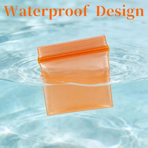 400Pcs 1.2''x 1'' Mini Plastic Baggies, Colored Clear Thick Poly Baggies All Purpose Resealable Storage Bags with Zip Top Lock for Jewelry, Candy, Beads, Bolts, Snack, Travel, Storage in Saudi Arabia
