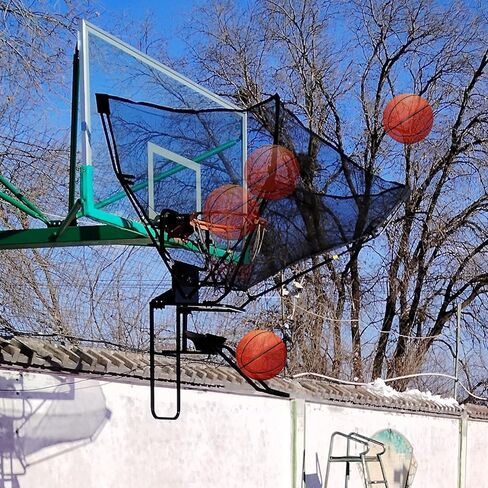 Basketball Hoop Returner Return Attachment Shot Shooting Trainer Aid for Metal Returner/Basketball Catcher Returns & G in Saudi Arabia