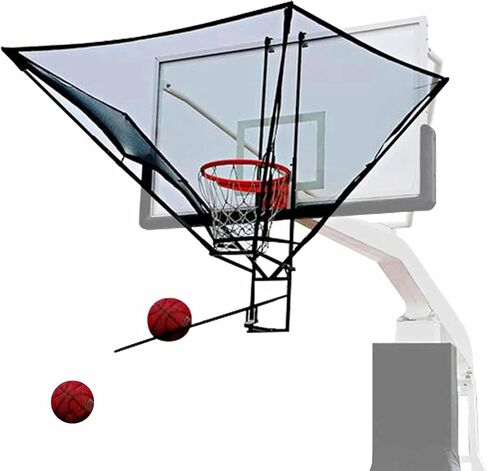 Basketball Rebounder Shot Returner Hoop Return Attachment Metal Shooting Trainer Aid Net Ball with Bag in Saudi Arabia