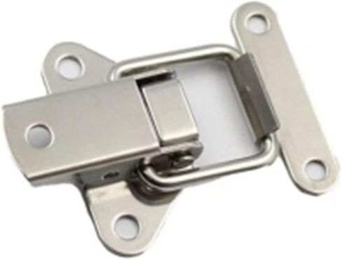 Latch Lock Universal Luggage Buckle Cabinet Furniture Lock Box Latch Stainless Steel Spring Loaded Clamp Clip Toggle Latch Catch in Saudi Arabia