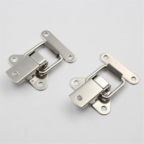 Latch Lock Universal Luggage Buckle Cabinet Furniture Lock Box Latch Stainless Steel Spring Loaded Clamp Clip Toggle Latch Catch in Saudi Arabia