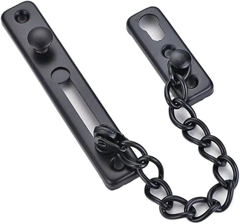 Chain Lock Stainless Steel Anti-Theft Door Chain Bedroom Security Door Lever Lock Hotel Door Lock with Screw Buckle Safety Door Bolt in Saudi Arabia