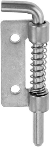 Door Hinges Stainless Steel Spring Barrel Bolt Latch Hinge Industrial Cabinet Welded Distribution Cabinet Spring Bolt Hinge in Saudi Arabia
