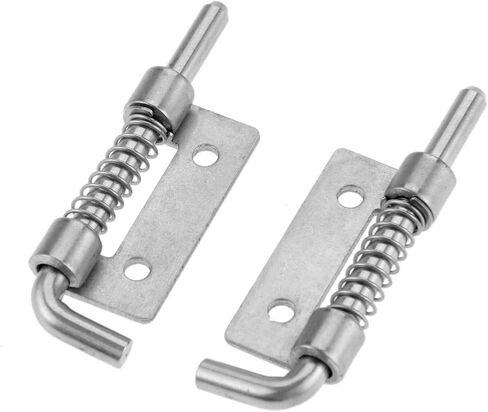 Door Hinges Stainless Steel Spring Barrel Bolt Latch Hinge Industrial Cabinet Welded Distribution Cabinet Spring Bolt Hinge in Saudi Arabia