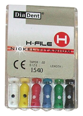 DiaDent 503-314 H-File, 31 mm Length, #80 Tip Size (Pack of 6) in Saudi Arabia