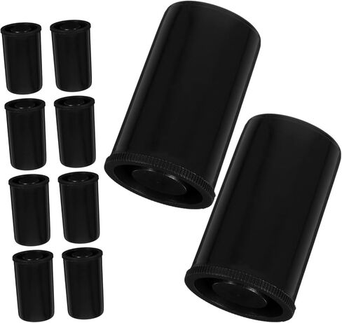24pcs Black Plastic Film Canisters with Lids Compact Storage for Camera Film for Travel and Outdoor Photography Multi Functional Fishing Bait Containers in Saudi Arabia