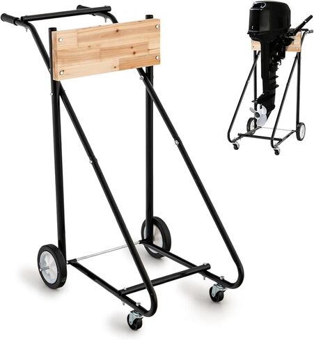 حامل محرك القارب الخارجي من ERGOMASTER، عربة حامل محرك القارب بسعة 330 رطلًا مع عجلات لإصلاح المحرك والنقل والصيانة والتخزين in Kuwait