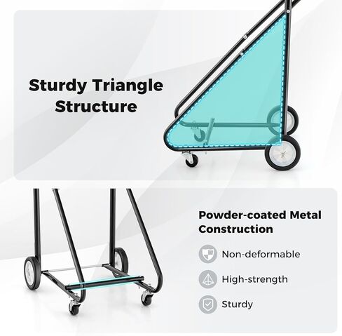 حامل محرك القارب الخارجي من ERGOMASTER، عربة حامل محرك القارب بسعة 330 رطلًا مع عجلات لإصلاح المحرك والنقل والصيانة والتخزين in Kuwait