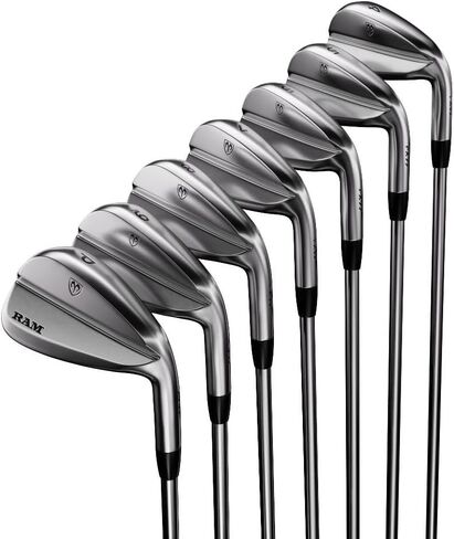 Ram Golf FX77 Stainless Steel Players Distance Iron Set, 4-PW, Mens Right Hand in Saudi Arabia