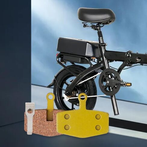 Disc Brake Pads For S5 Generation Driving, Full Metal Heat Dissipation Brake Pads For MTB Brake Accessories, Bicycle Caliper Quiet Braking System, Compatible With The Same Size in Kuwait