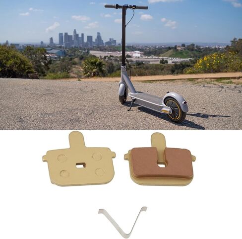 Brake Pads All Metal Straps 33.8x29.3x4mm Compatible with Ninebot by Segway Max G3 G3D G3E in Saudi Arabia