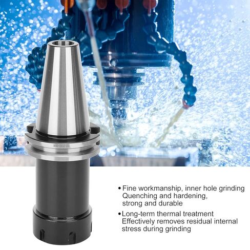 حامل أدوات الطحن CNC SK40 ER32 100، لأدوات الآلات CNC، طلاء مقاوم للتآكل، عمر خدمة طويل، فرن التبريد الفراغي معالج بالحرارة، in Kuwait