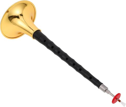 Cabilock Traditional Chinese Suona D Key with Resin Ebony Finish, High Strength Corrosion-resistant Wind Instrument for Beginners and Folk Music Performance in Saudi Arabia