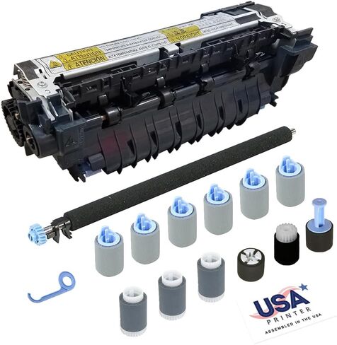 CF064A-DMKv2-USA (CF064-67902) مجموعة صيانة فاخرة لجهاز HP Laserjet M601 M602 M603 تتضمن مصهر RM1-8395، وأسطوانة نقل RM1-8491، ومجموعة أسطوانة 2-6 (110 فولت) in Kuwait