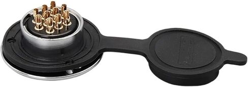 Aviation socket GX/DF25-4/5/6/core 7-pin reverse circular flange female connector(DF25 7 core female seat) in Kuwait