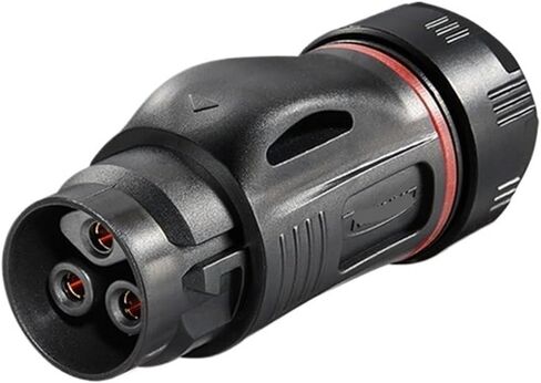 Locking wire 25A connector M24 snap-on reverse waterproof aviation 3 pins(Plastic female connector) in Kuwait