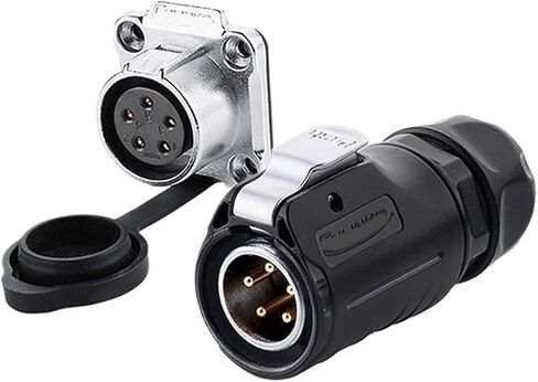 LP-20 Industrial Aviation Socket 5-core 10A Power Signal Connector(Male plug) in Kuwait