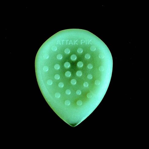 حزمة اختيار جيتار Acoustik Attak Bass - 4 اختيارات لتشكيل النغمات من أجل الصفعة والزمجرة والضرب والدقة | كمين + Stealth III XL + Surge II + Juggernaut | قبضة مضادة للانزلاق، نايلون متين (16 قطعة) in Saudi Arabia