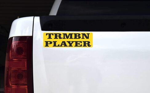مغناطيس ترومبون لاعب ستيكر توك TRMBN، 25.4 سم × 7.62 سم in Saudi Arabia