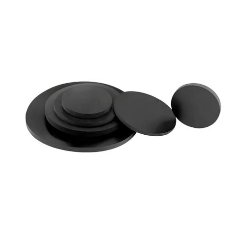 Flat Head Washers, 10pcs Diameter 28 mm Round Non-Slip and Silicone Shock-Absorbing Pad, Height 10mm, 28x10mm in Kuwait