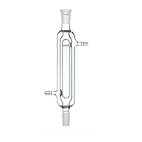 200mm 24/40 Glass Jacketed Davies Condenser High Efficiency Double Jacket Tube Lab Glassware in Saudi Arabia