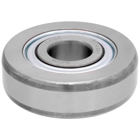 [4 عبوات] 203KRR3 - محمل كروي زراعي، معرف 0.625 بوصة (1/16 بوصة)، 2 بوصة OD، عرض 0.5906 بوصة، سدادتان شفة واحدة، آلات زراعية، درع معدني مزدوج in Saudi Arabia