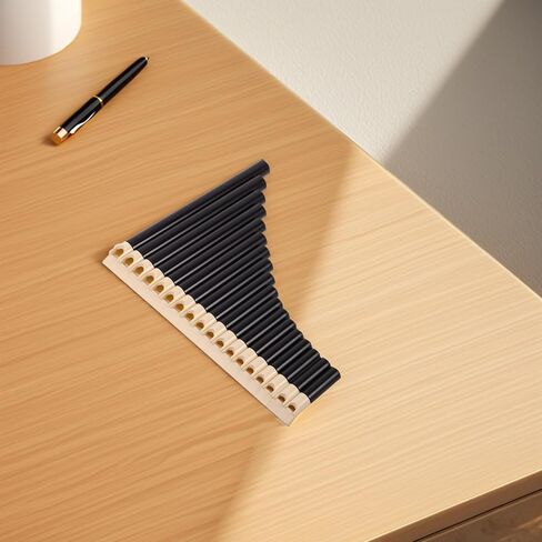 فلوت محمول مكون من 16 أنبوبًا باللون البني للمبتدئين وتعليم الموسيقى المدرسية، أداة شعبية صينية تقليدية للأداء والممارسة in Kuwait