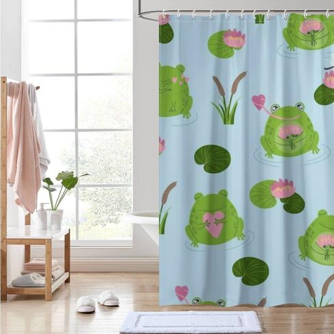 Dragonfly Print Shower Curtains with Hooks, Summer Waterproof Summer Shower Curtain, Washable Fabric Holiday Boho Curtains for Bathroom for Bathtub Bathroom Pretty Decor 48×72 in in Kuwait