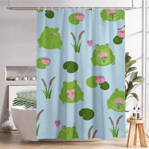 Dragonfly Print Shower Curtains with Hooks, Summer Waterproof Summer Shower Curtain, Washable Fabric Holiday Boho Curtains for Bathroom for Bathtub Bathroom Pretty Decor 48×72 in in Kuwait