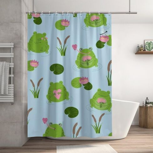 Dragonfly Print Shower Curtains with Hooks, Summer Waterproof Summer Shower Curtain, Washable Fabric Holiday Boho Curtains for Bathroom for Bathtub Bathroom Pretty Decor 48×72 in in Kuwait
