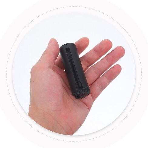 PRETYZOOM Cylindrical Handle Replacement for Crowd Control Retractable Belt Barrier Accessories Compatible with Wall Mount Safety Barriers and Rope Line Systems in Kuwait