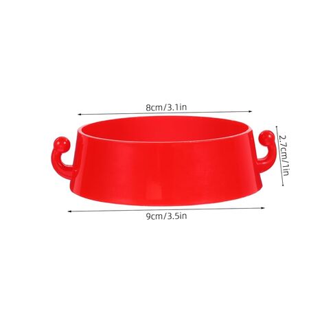 10PCS Plastic Traffic Cone Chain Connector Red Safety Chain Link Hook Ring for Road Barriers and Construction Sites in Saudi Arabia