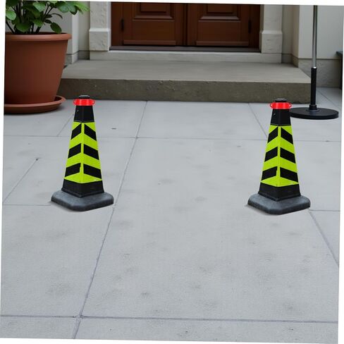 10PCS Plastic Traffic Cone Chain Connector Red Safety Chain Link Hook Ring for Road Barriers and Construction Sites in Saudi Arabia