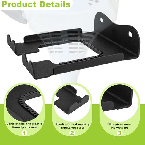2Pcs Garage Organizer Trimmer Rack,Garden Power Tool Hanger Weed Whackers Holder Wall Mounted for Grass Trimmer, Hedge Trimmer, Garage Trimmer,Garage Organization Storage Shed Organizer in Saudi Arabia