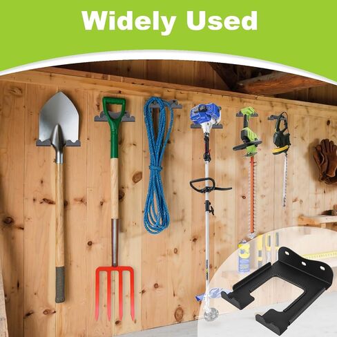 2Pcs Garage Organizer Trimmer Rack,Garden Power Tool Hanger Weed Whackers Holder Wall Mounted for Grass Trimmer, Hedge Trimmer, Garage Trimmer,Garage Organization Storage Shed Organizer in Saudi Arabia