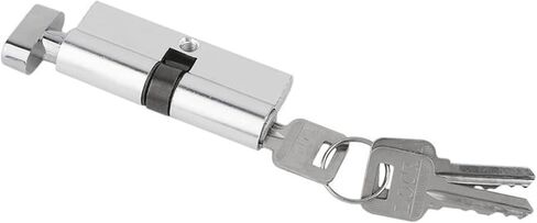 Chain Lock Aluminum Alloy Door Lock Lock core Household Anti-Theft Anti-Jamming Anti-Drilling Silver Key Adjustment kit Tool in Saudi Arabia